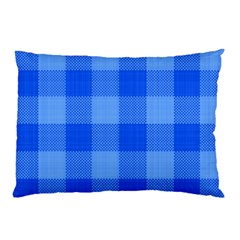 Fabric Grid Textile Deco Pillow Case by Alisyart