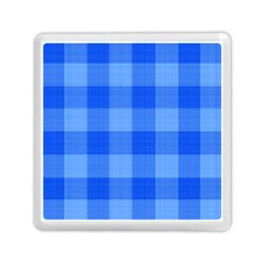 Fabric Grid Textile Deco Memory Card Reader (square)