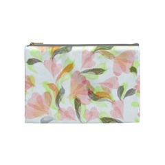 Flower Floral Cosmetic Bag (medium)