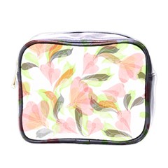 Flower Floral Mini Toiletries Bag (one Side)