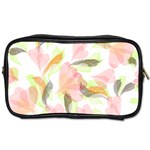 Flower Floral Toiletries Bag (One Side) Front