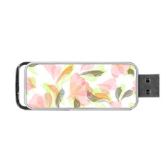 Flower Floral Portable Usb Flash (two Sides)