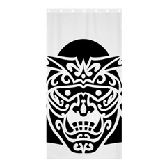 Hannya Japanese Shower Curtain 36  X 72  (stall)  by Alisyart