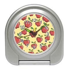 Healthy Apple Fruit Travel Alarm Clock by Alisyart