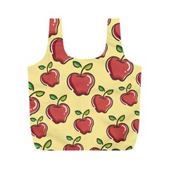 Healthy Apple Fruit Full Print Recycle Bag (m) by Alisyart