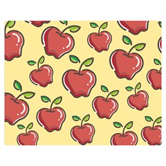 Healthy Apple Fruit Double Sided Flano Blanket (medium)  by Alisyart
