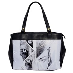 Wolf Girl Oversize Office Handbag