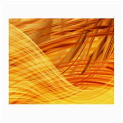 Wave Background Small Glasses Cloth (2-side) by Alisyart
