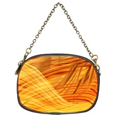 Wave Background Chain Purse (two Sides)