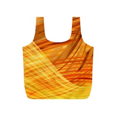 Wave Background Full Print Recycle Bag (s)