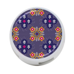 Morocco Tile Traditional Marrakech 4-port Usb Hub (two Sides) by Alisyart