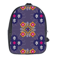 Morocco Tile Traditional Marrakech School Bag (xl) by Alisyart