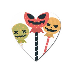 Lollipop Candy Heart Magnet by Alisyart