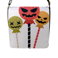 Lollipop Candy Flap Closure Messenger Bag (l) by Alisyart