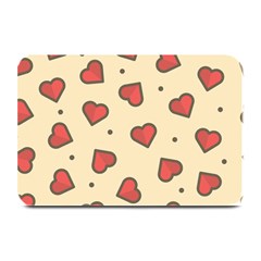 Love Heart Seamless Valentine Plate Mats