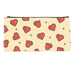 Love Heart Seamless Valentine Pencil Cases