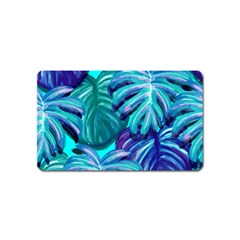 Leaves Tropical Palma Jungle Magnet (name Card)