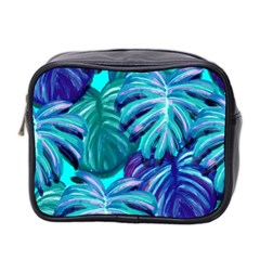 Leaves Tropical Palma Jungle Mini Toiletries Bag (two Sides) by Alisyart