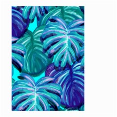 Leaves Tropical Palma Jungle Small Garden Flag (two Sides) by Alisyart