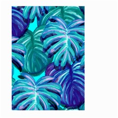 Leaves Tropical Palma Jungle Large Garden Flag (two Sides) by Alisyart