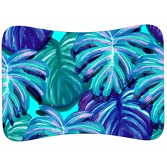 Leaves Tropical Palma Jungle Velour Seat Head Rest Cushion by Alisyart