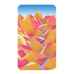 Background Mountains Low Poly Memory Card Reader (Rectangular)