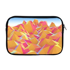 Background Mountains Low Poly Apple MacBook Pro 17  Zipper Case