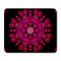 The Star Above Everything Shining Clear And Bright Large Mousepads by pepitasart