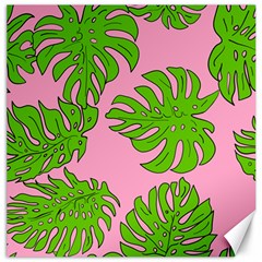 Leaves Tropical Plant Green Garden Canvas 16  X 16 