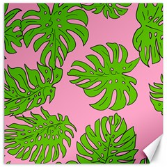 Leaves Tropical Plant Green Garden Canvas 20  X 20 