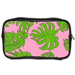 Leaves Tropical Plant Green Garden Toiletries Bag (one Side)