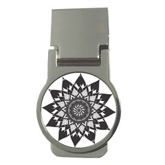 Mandala Flower Lotus Money Clips (round) 