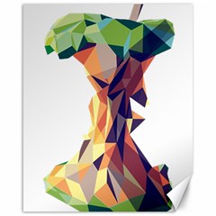 Illustrator Geometric Apple Canvas 16  X 20 