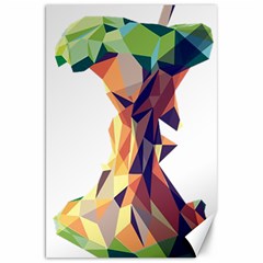 Illustrator Geometric Apple Canvas 20  X 30 