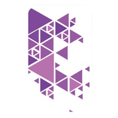 Art Purple Triangle Memory Card Reader (rectangular)