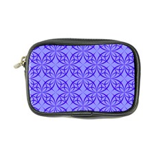 Blue Curved Line Coin Purse by Mariart
