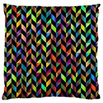 Abstract Geometric Standard Flano Cushion Case (Two Sides) Front