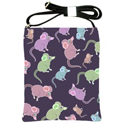 Animals Mouse Shoulder Sling Bag by Mariart