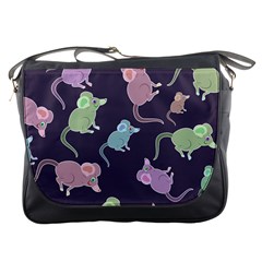 Animals Mouse Messenger Bag by Mariart