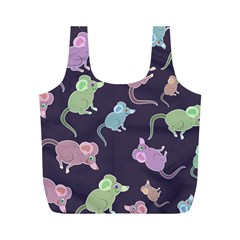 Animals Mouse Full Print Recycle Bag (m) by Mariart