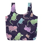 Animals Mouse Full Print Recycle Bag (L) Front