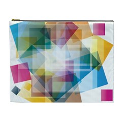 Abstract Background Cosmetic Bag (xl)