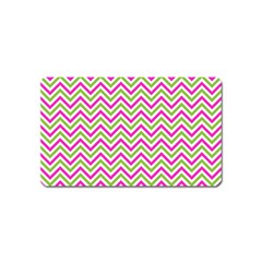 Abstract Chevron Magnet (name Card)