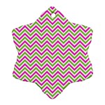 Abstract Chevron Ornament (Snowflake) Front