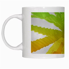 Abstract Background Tremble Render White Mugs