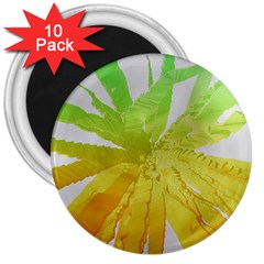 Abstract Background Tremble Render 3  Magnets (10 Pack) 