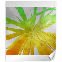 Abstract Background Tremble Render Canvas 8  X 10 