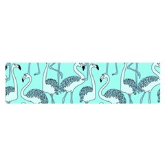 Bird Flemish Picture Satin Scarf (oblong)