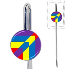 Colorful Red Yellow Blue Purple Book Mark