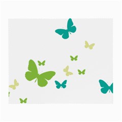 Butterfly Small Glasses Cloth (2-side) by Mariart